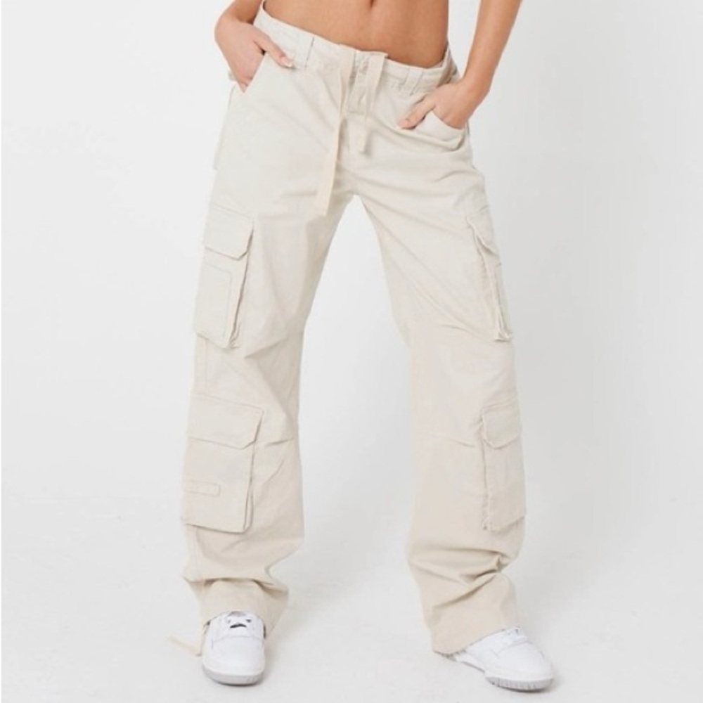Beige Cargo Pants Size 2